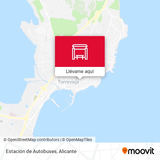 Mapa Estación de Autobuses
