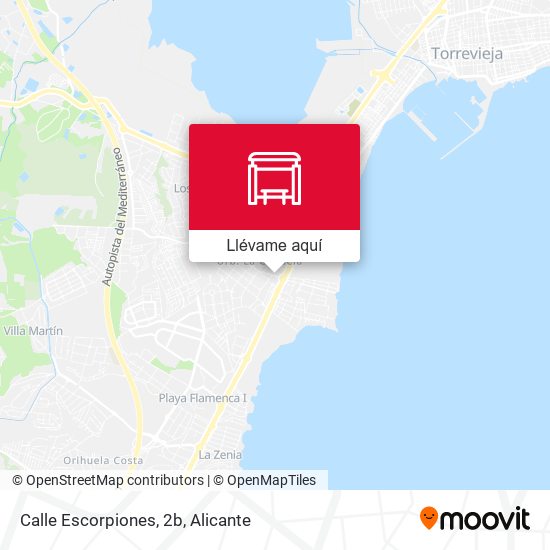 Mapa Calle Escorpiones, 2b
