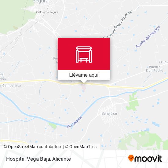 Mapa Hospital Vega Baja