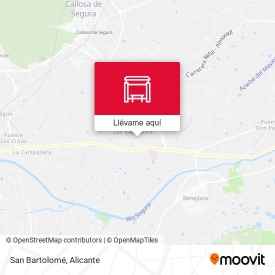 Mapa San Bartolomé