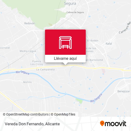 Mapa Vereda Don Fernando