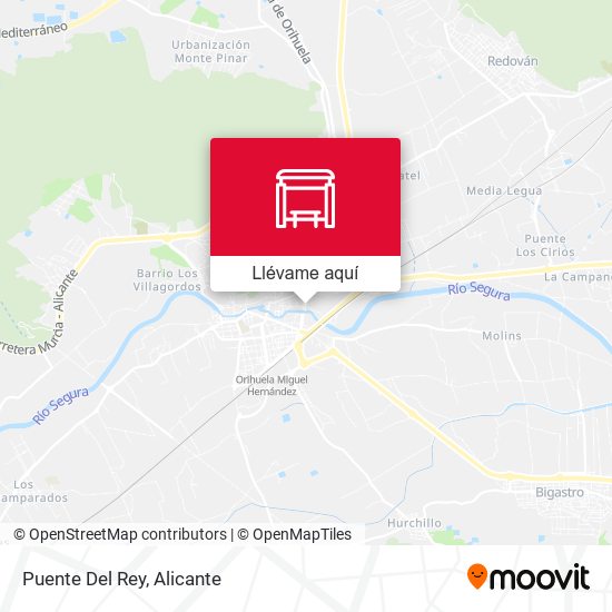 Mapa Puente Del Rey