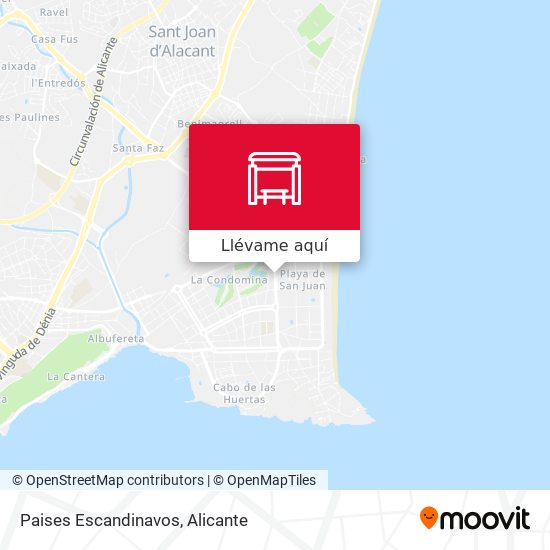 Mapa Paises Escandinavos