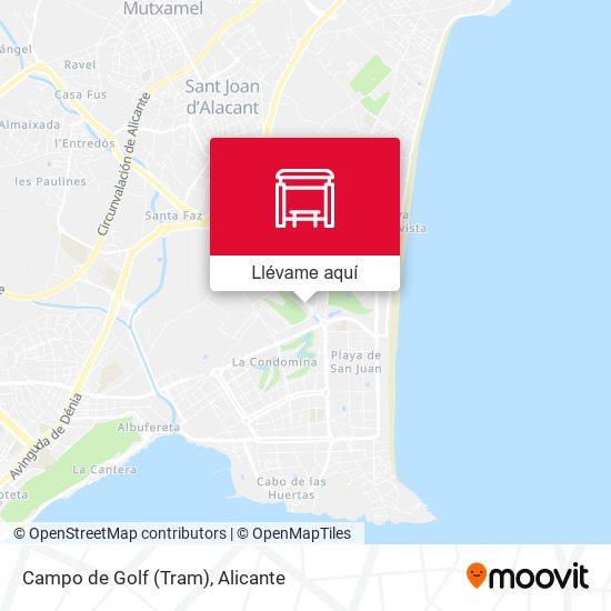 Mapa Campo de Golf (Tram)