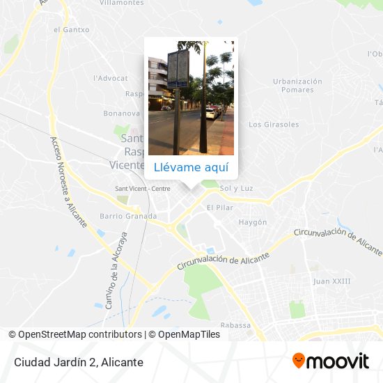 Mapa Ciudad Jardín 2