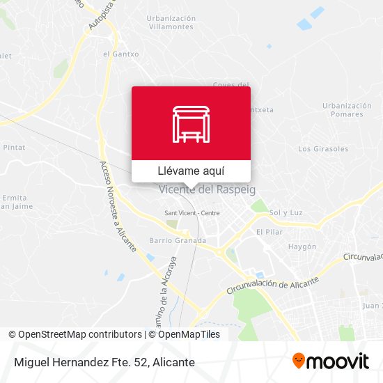 Mapa Miguel Hernandez Fte. 52