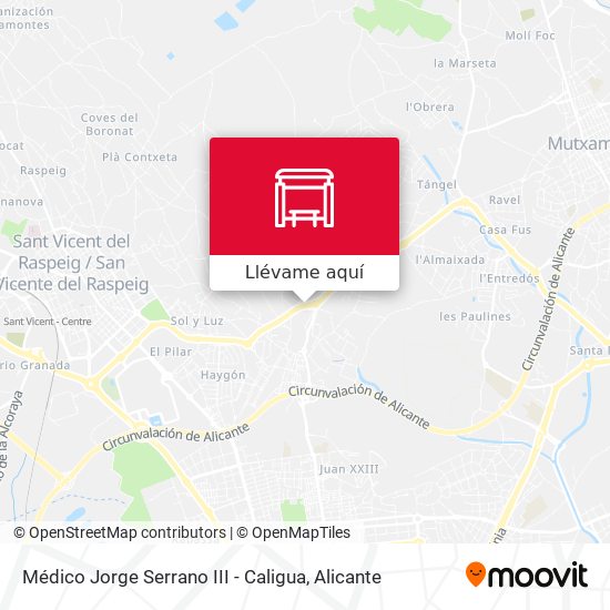 Mapa Médico Jorge Serrano III - Caligua