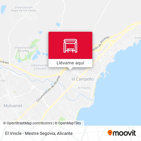 Mapa El Vincle - Mestre Segovia