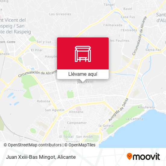Mapa Juan Xxiii-Bas Mingot