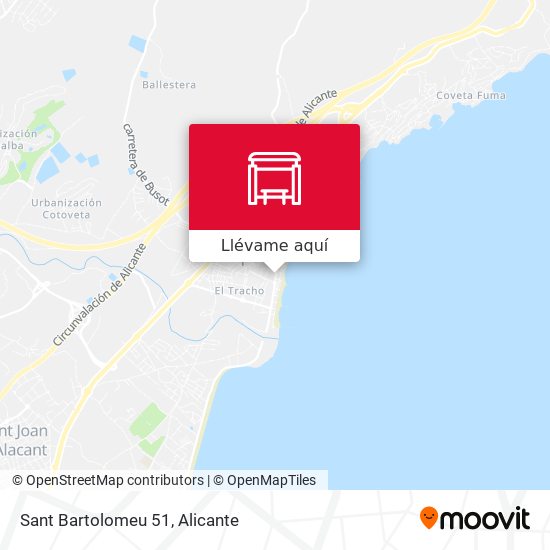 Mapa Sant Bartolomeu 51