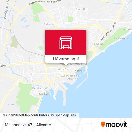 Mapa Maisonnave 47 I