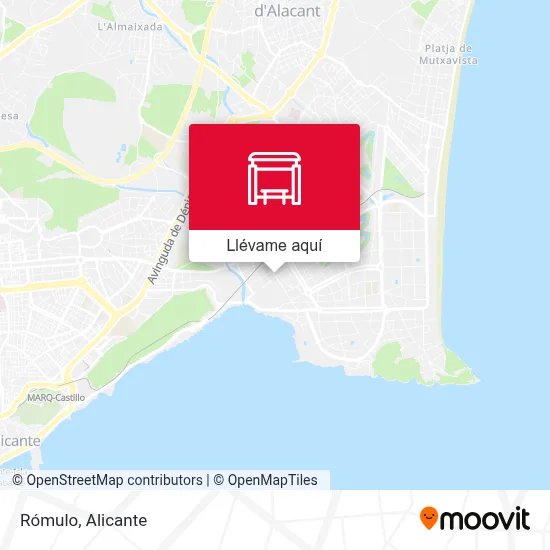 Mapa Rómulo