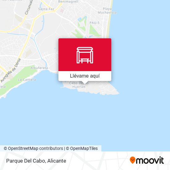 Mapa Parque Del Cabo