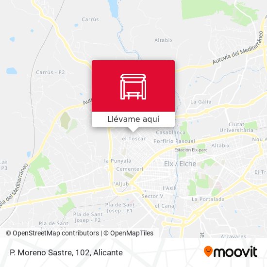 Mapa P. Moreno Sastre, 102