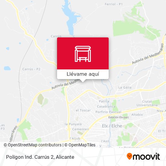 Mapa Polígon Ind. Carrús 2