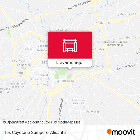 Mapa Ies Cayetano Sempere