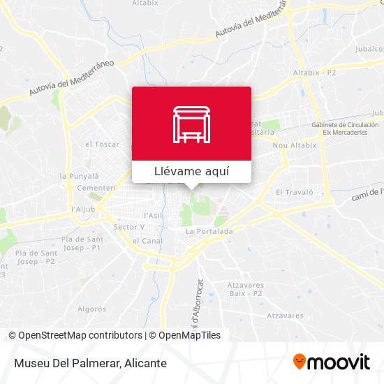 Mapa Museu Del Palmerar