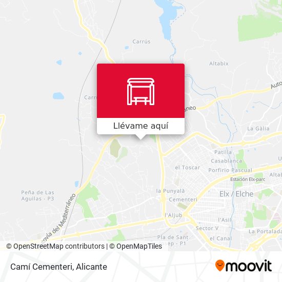 Mapa Camí Cementeri