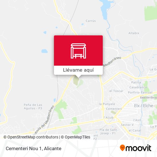 Mapa Cementeri Nou 1