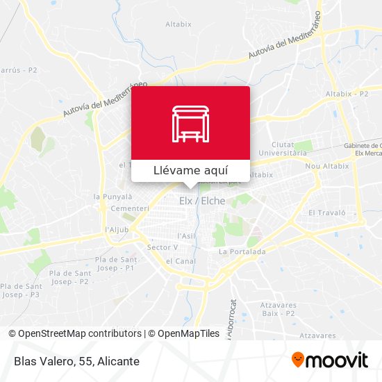 Mapa Blas Valero, 55