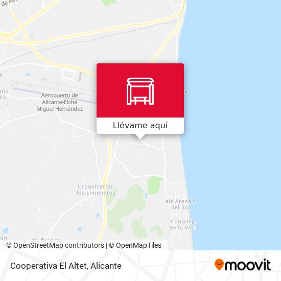 Mapa Cooperativa El Altet