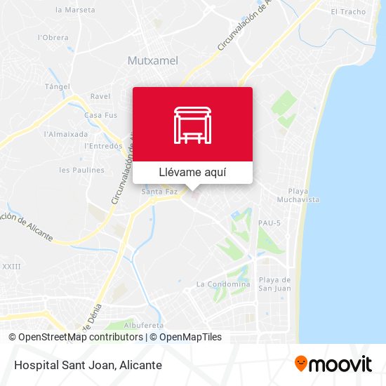 Mapa Hospital Sant Joan