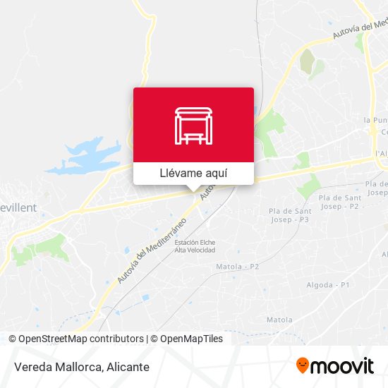 Mapa Vereda Mallorca