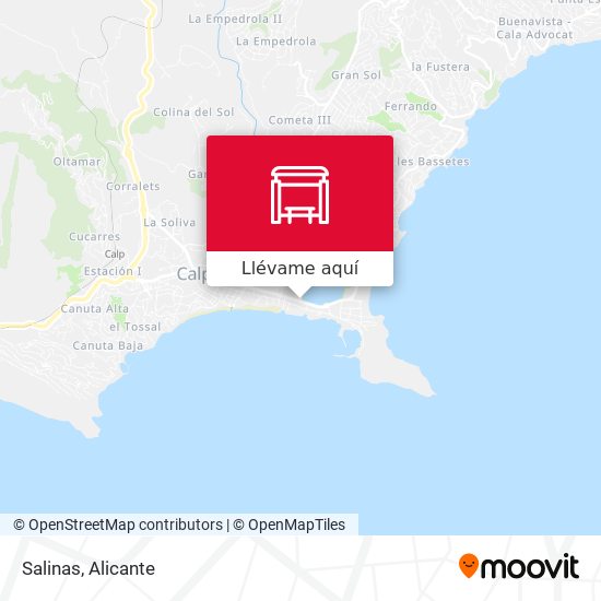 Mapa Salinas