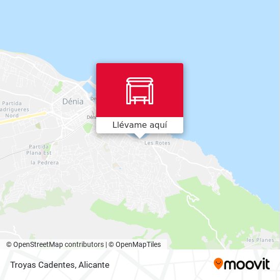 Mapa Troyas Cadentes