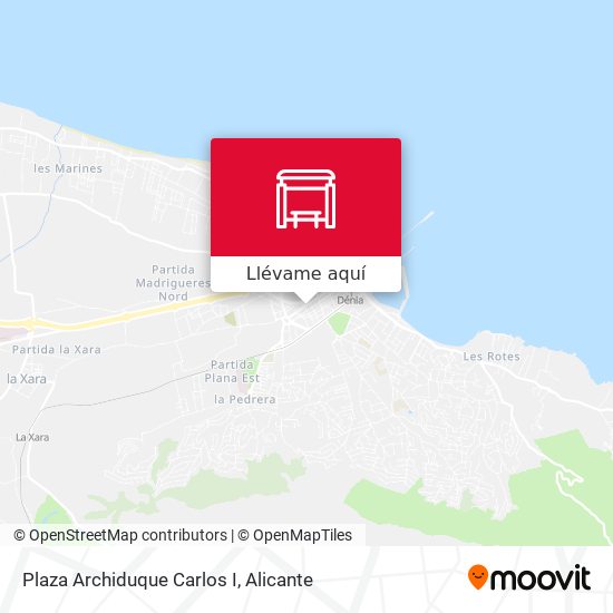 Mapa Plaza Archiduque Carlos I