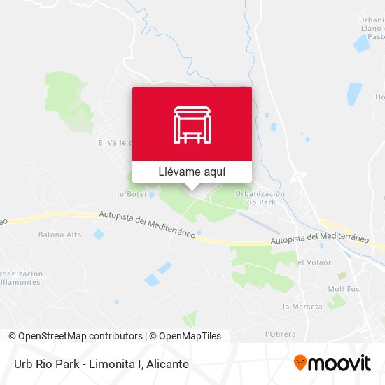 Mapa Urb Rio Park - Limonita I