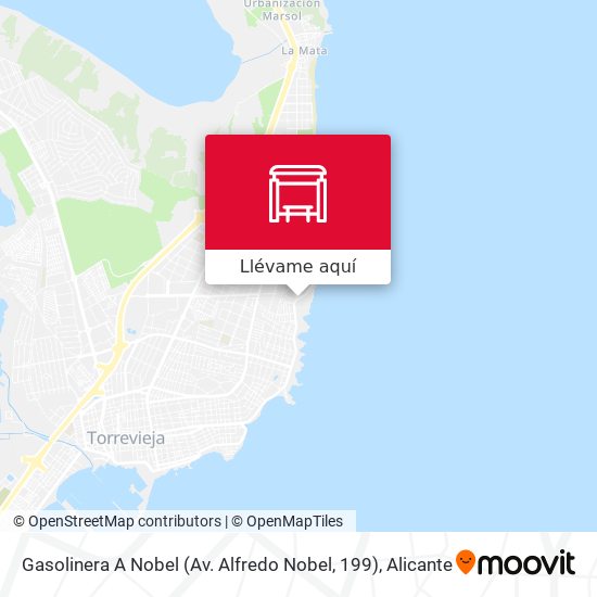 Mapa Gasolinera A Nobel (Av. Alfredo Nobel, 199)