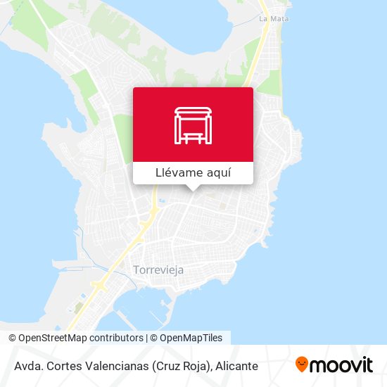 Mapa Avda. Cortes Valencianas (Cruz Roja)