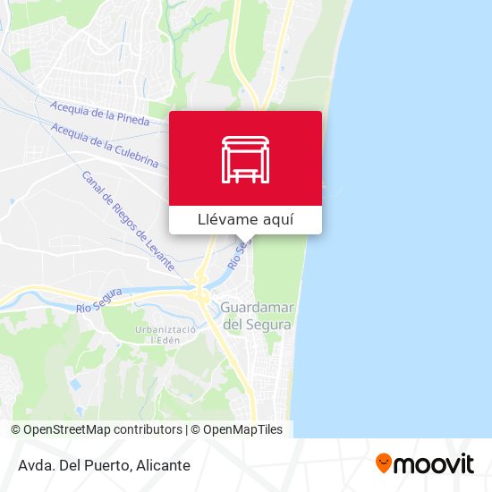 Mapa Avda. Del Puerto