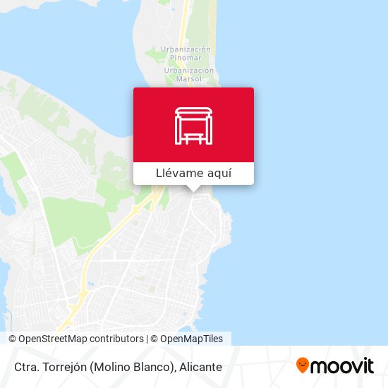 Mapa Ctra. Torrejón (Molino Blanco)