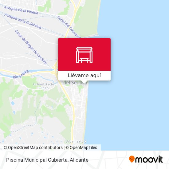 Mapa Piscina Municipal Cubierta