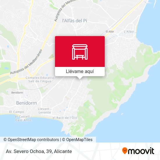 Mapa Av. Severo Ochoa, 39