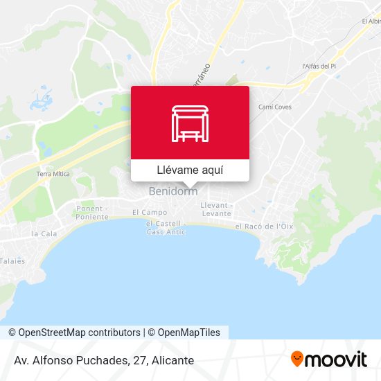 Mapa Av. Alfonso Puchades, 27