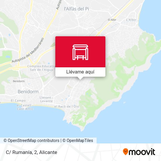 Mapa C/ Rumanía, 2
