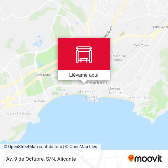Mapa Av. 9 de Octubre, S/N