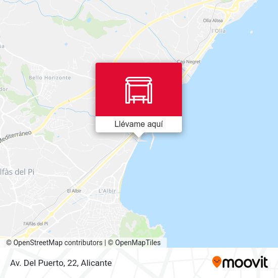 Mapa Av. Del Puerto, 22