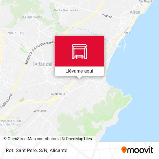 Mapa Rot. Sant Pere, S/N