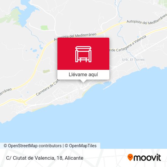 Mapa C/ Ciutat de Valencia, 18