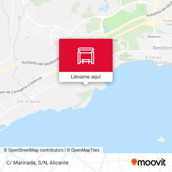 Mapa C/ Marinada, S/N