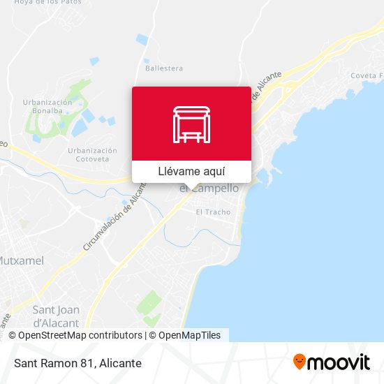 Mapa Sant Ramon 81