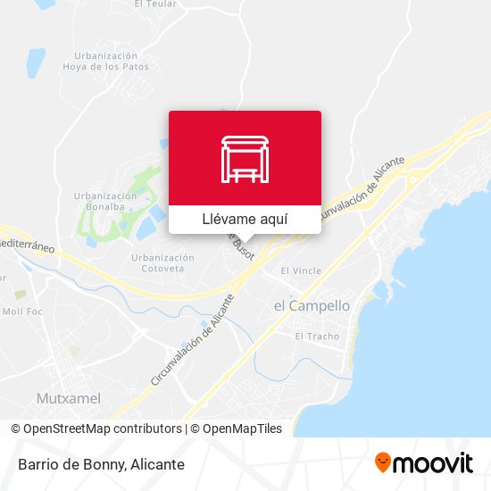Mapa Barrio de Bonny