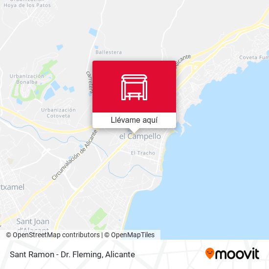 Mapa Sant Ramon - Dr. Fleming