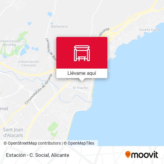 Mapa Estación - C. Social