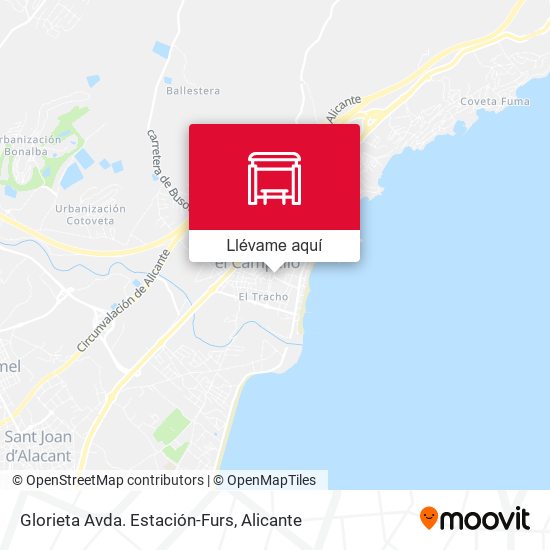 Mapa Glorieta Avda. Estación-Furs