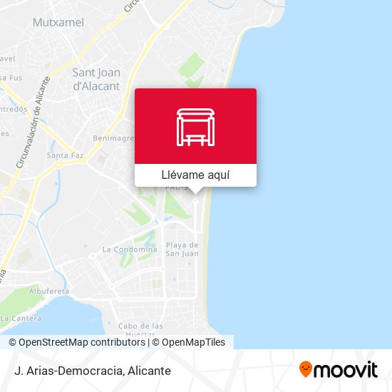 Mapa J. Arias-Democracia